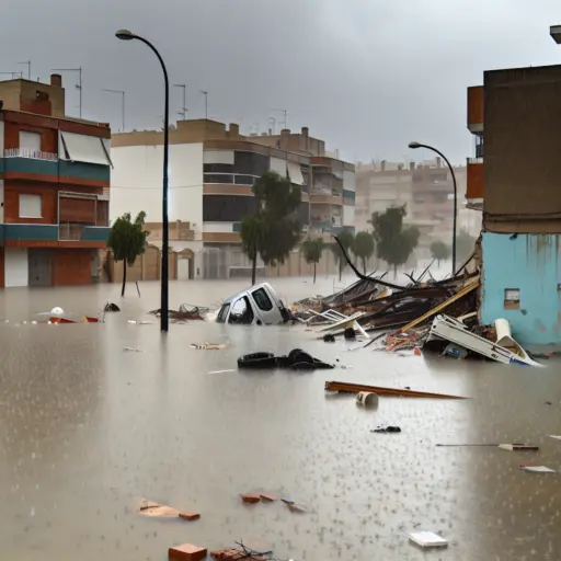 Zware overstromingen hebben het zuidoosten van Spanje teisterd, vooral de regio's Valencia en Murcia, met tientallen doden en grote schade als gevolg.