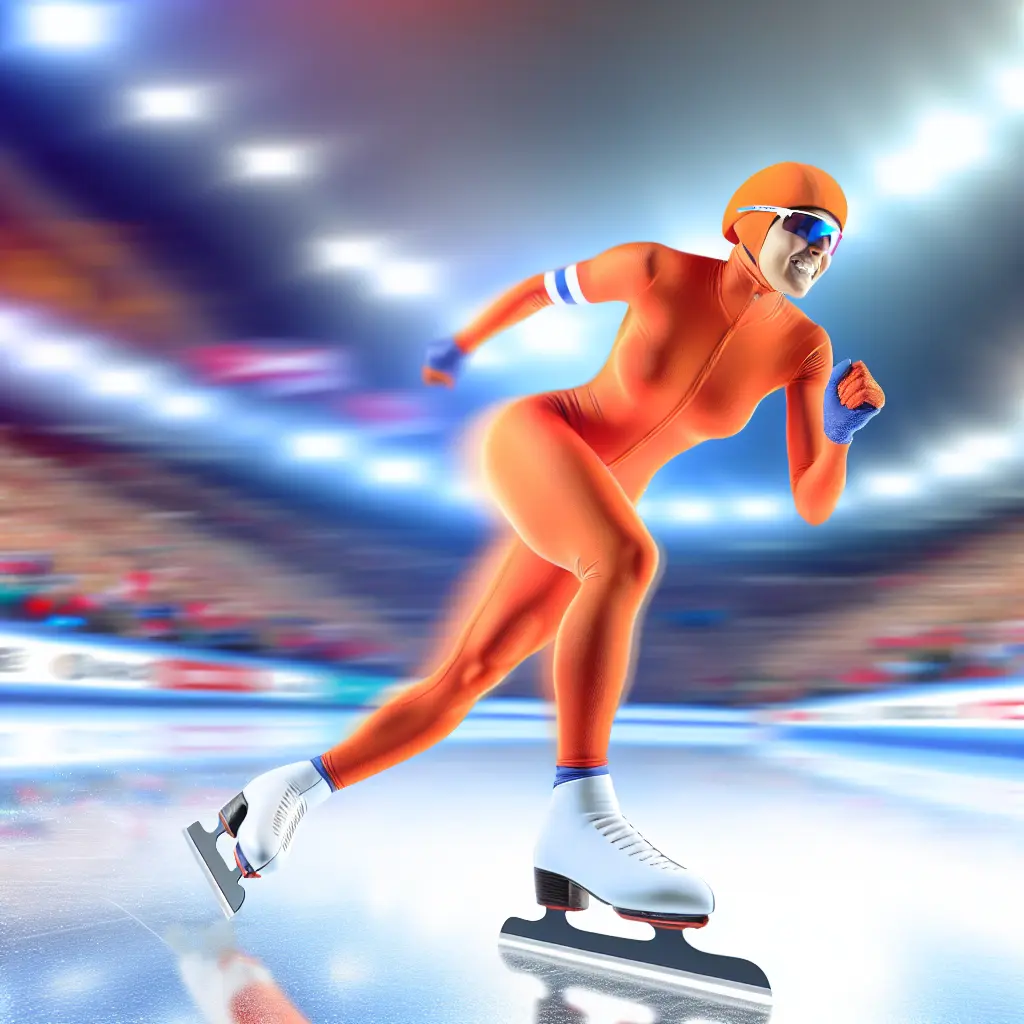 Jutta Leerdam is een opkomende ster in de schaatswereld met meerdere wereldtitels en een sterke aanwezigheid op sociale media.