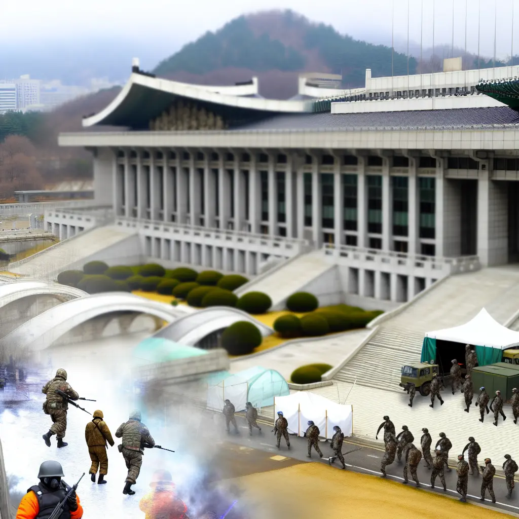 Een spannende update over de politieke situatie in Zuid-Korea, waar het parlement buiten werking is gesteld en een militaire noodtoestand is afgekondigd.